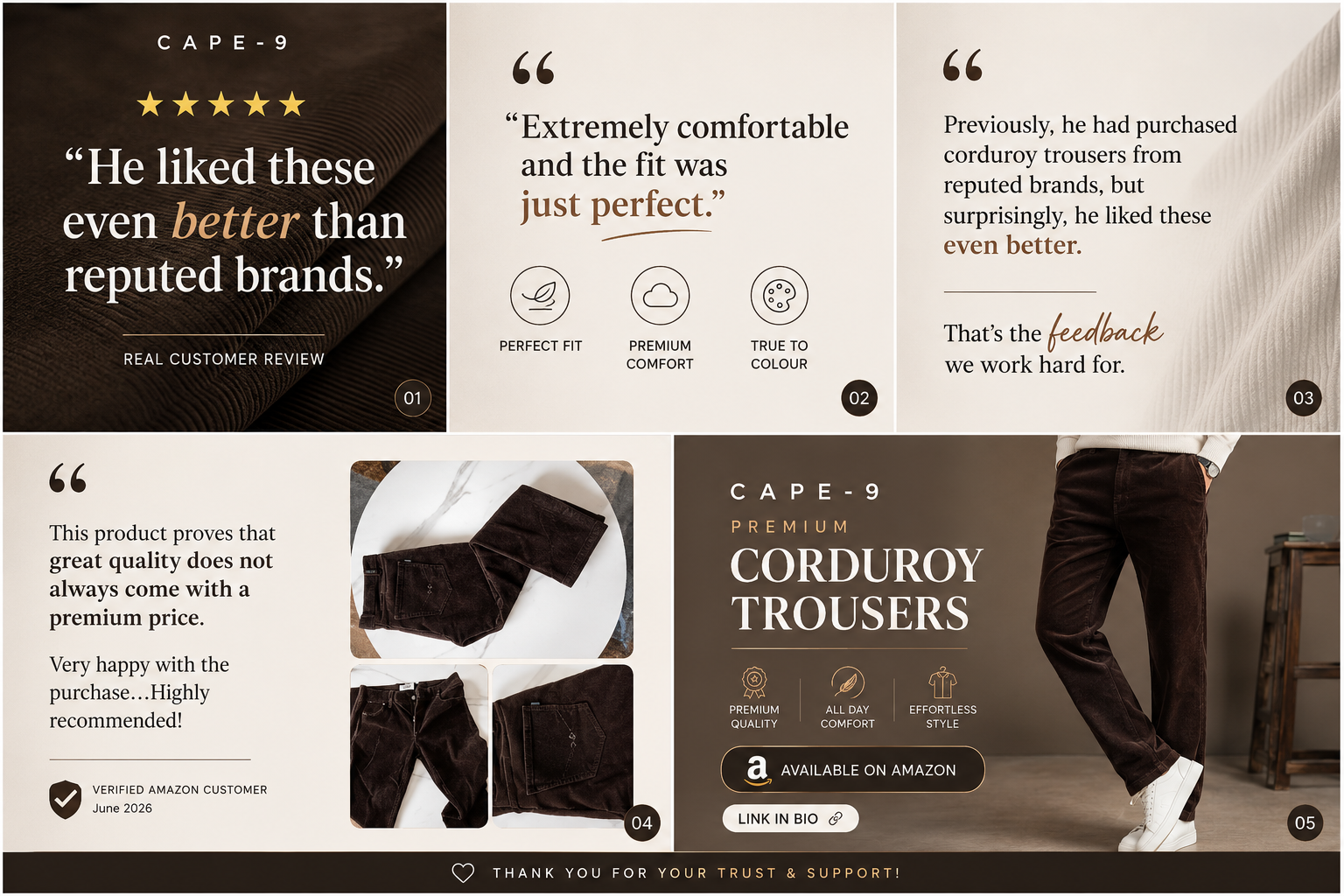 CAPE-9 customer reviews and ratings